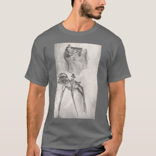 Kvinna på vara besvärad t shirt