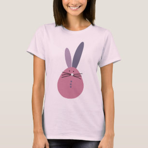 Kvinna påskhareTshirt Tee