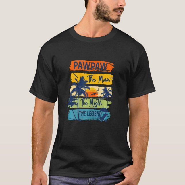 Kvinna pawpaw mannen myten om den lygenda biskopsn t shirt (Framsida)
