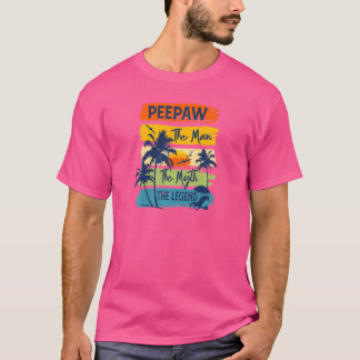 Kvinna Peepaw mannen, myten, den ledande biskopsn T Shirt