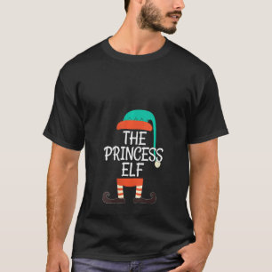 Kvinna Princess Elf Group Matching Family Chri T Shirt