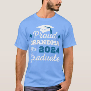 Kvinna Proud Grandma från klass 2024 Student   T Shirt