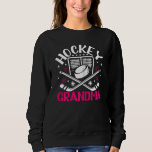 Kvinna proud hockey farmma från en ishockeyspelare t shirt