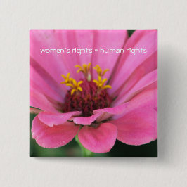 kvinna rättigheter- = mänsklig rättighetdesign 4 knapp