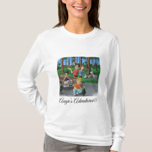 Kvinna roligt t shirt