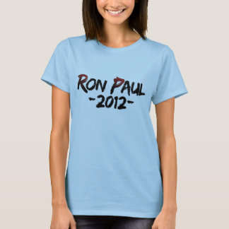 Kvinna Ron Paul skjorta 2012 Tee