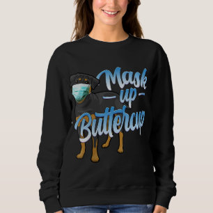 Kvinna Rottweiler Dog med mask - Mask up Buttercu T Shirt