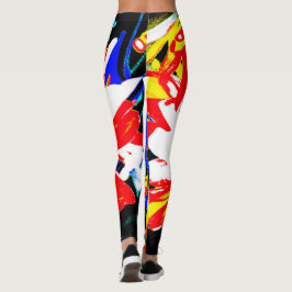 Kvinna sexiga   damasker "stads- liv ", leggings