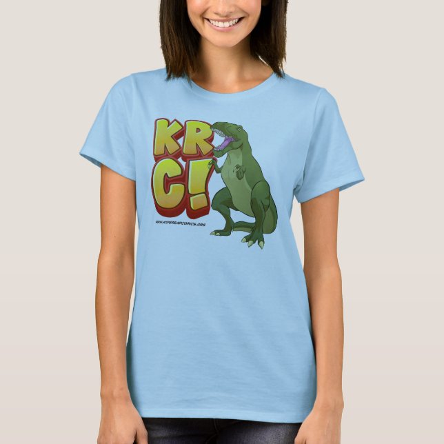 Kvinna skjorta för KRC Dino T-shirt (Framsida)