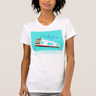 Kvinna skjorta för N Judah Failwhale T Tee Shirt