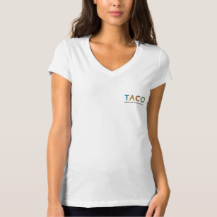 Kvinna skjorta för Polo för logotyp för TACO för T Shirt
