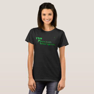 Kvinna skjorta för utredare för TSS paranormal Tee Shirt