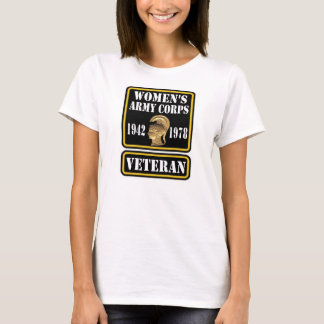 Kvinna skjorta för utslagsplats för armékår tee shirt