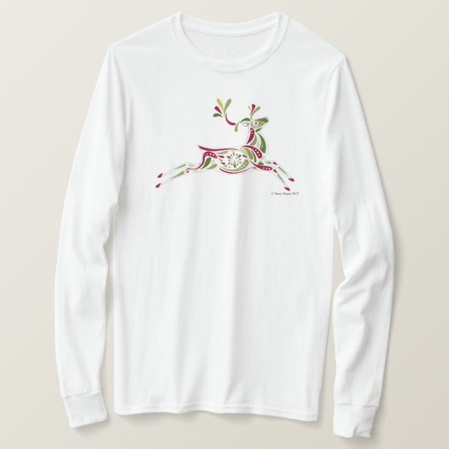 Kvinna skjorta för utslagsplats för långärmad för tröja (Design framsida)