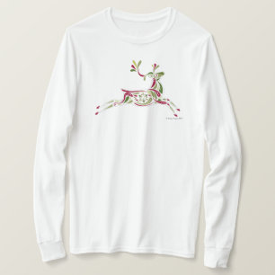 Kvinna skjorta för utslagsplats för långärmad  t-shirt
