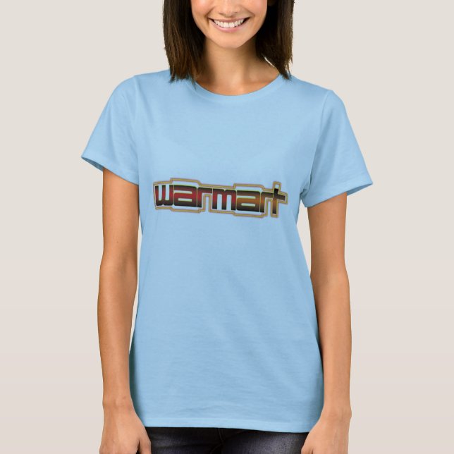 Kvinna skjorta med klassikerlogotypen tee shirt (Framsida)