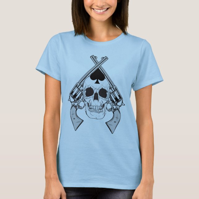 Kvinna skjorta tee shirt (Framsida)