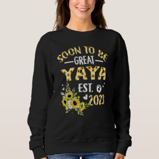 Kvinna snart till Yaya 2023 Solros New Yaya 7 T Shirt