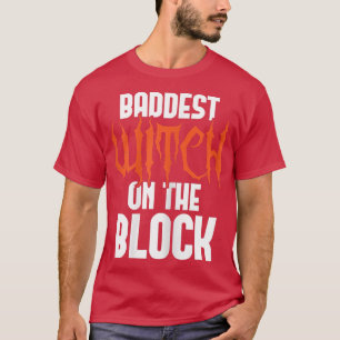Kvinna som har flest kliv på blocket - gotin Witch T Shirt
