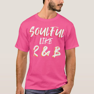 Kvinna som Rb Funny Music Älskare citerar vi T Shirt