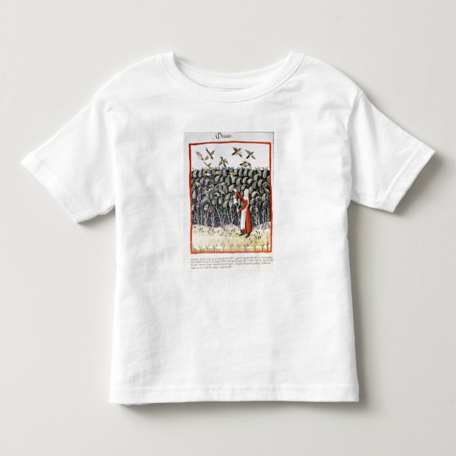 Kvinna som skyddar Skörd från Millet Tee Shirt (Framsida)