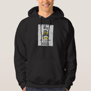 Kvinna som slår mitt hjärta. Han kallar mig Nana N Hoodie