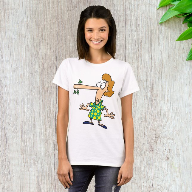 Kvinna som Talar Osanning T Shirt (Skapare uppladdad)