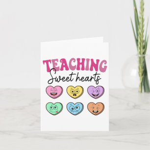 Kvinna som undervisar svenska lärare Valentines da Kort