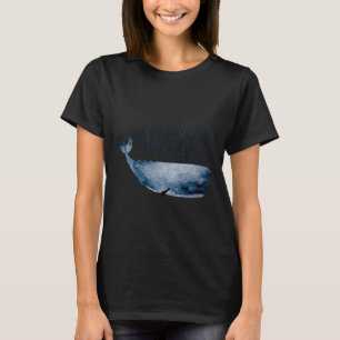 Kvinna Sperm Whale for Environmental Protection V T Shirt