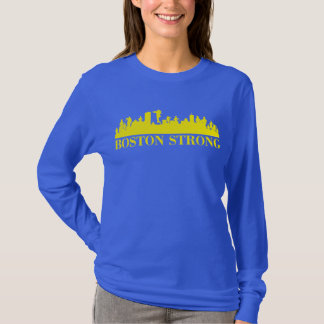 Kvinna starka långärmad t-shirt