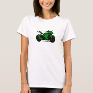 Kvinna streetbike T Tee