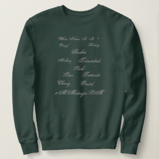 Kvinna T-shirt med Unisex namn på framsidan.