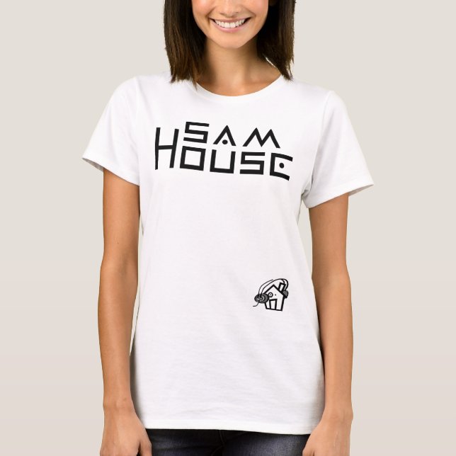 Kvinna T-tröja för Boxy skörd för Bella kanfas Tee (Framsida)