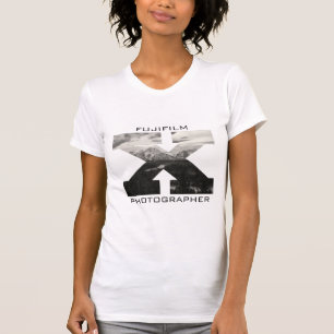 Kvinna T-tröja för Fujifilm X fotograf T Shirt