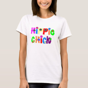 Kvinna T-tröja för Hippiechick Tee Shirt