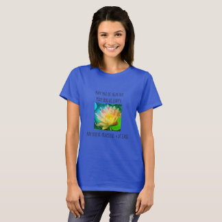Kvinna T-tröja för Metta lotusblomma T-shirt