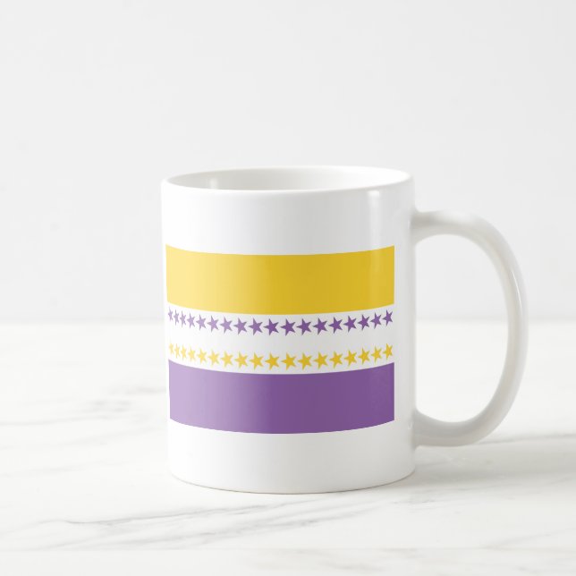 Kvinna T-tröja för rättigheterflagga Kaffemugg (Höger)