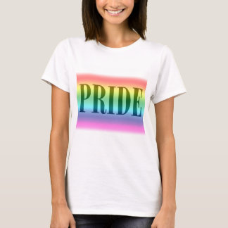 Kvinna T-tröja för regnbågepride T-shirt