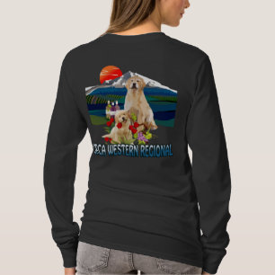 Kvinna T-tröja för Retriever för långärmad gu T Shirt