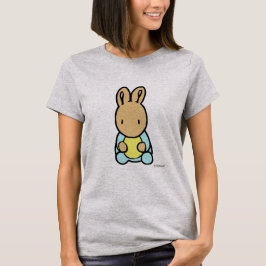 Kvinna T-tröja, söt kanin T-shirt