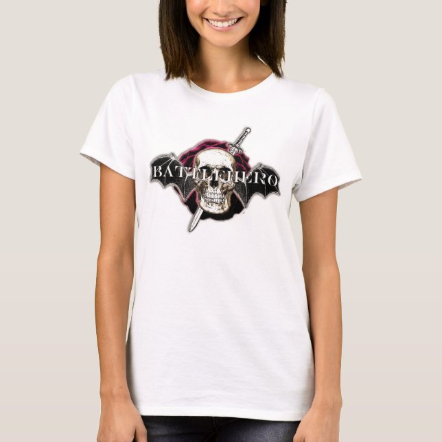 Kvinna T-tröja T-shirt (Framsida)