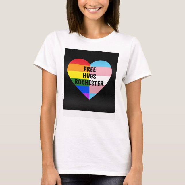 Kvinna T-tröja T Shirt (Framsida)