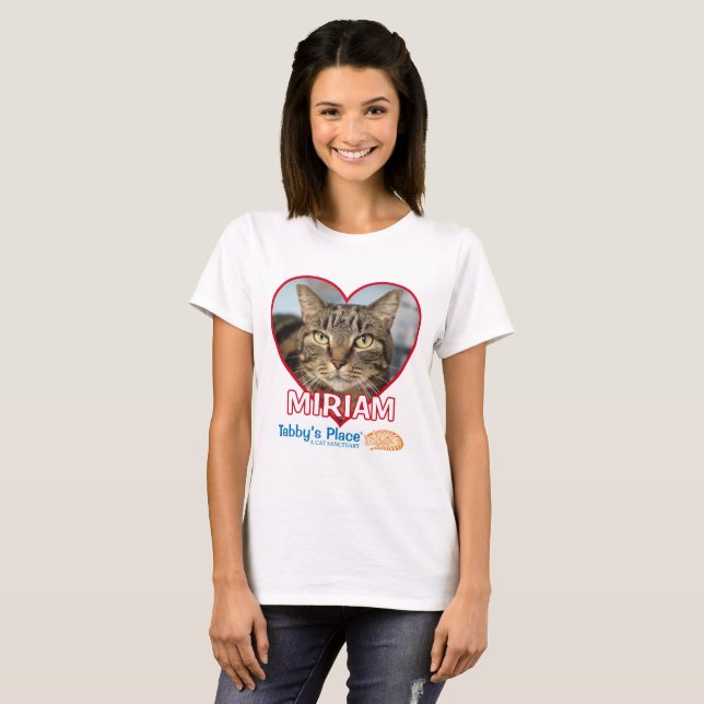 Kvinna T-tröja T-shirt (Hel framsida)