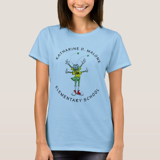 Kvinna T-tröja Tee Shirt (Framsida)