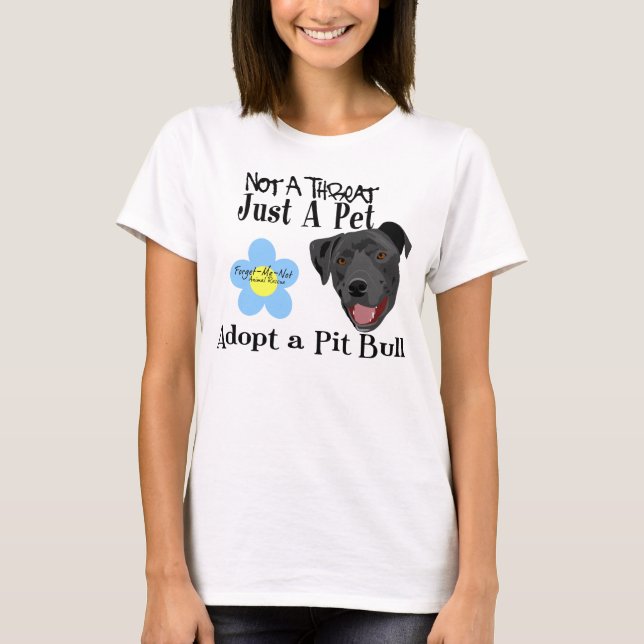 Kvinna T-tröja Tee Shirt (Framsida)