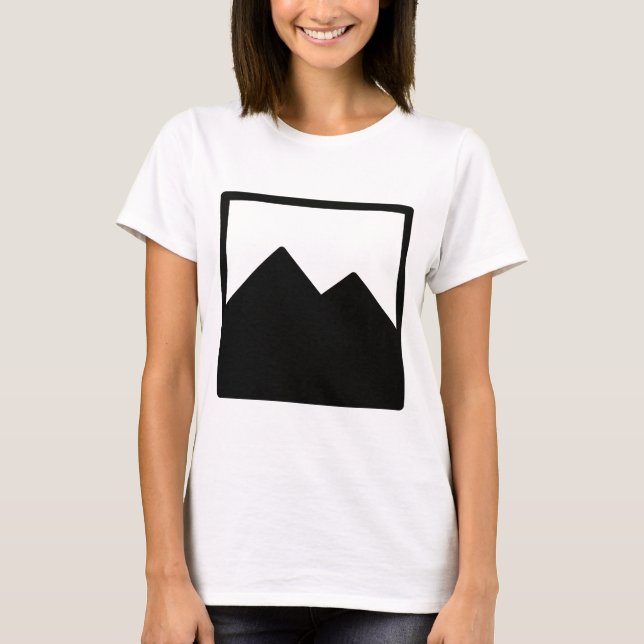 Kvinna T-tröjamall T Shirt (Framsida)