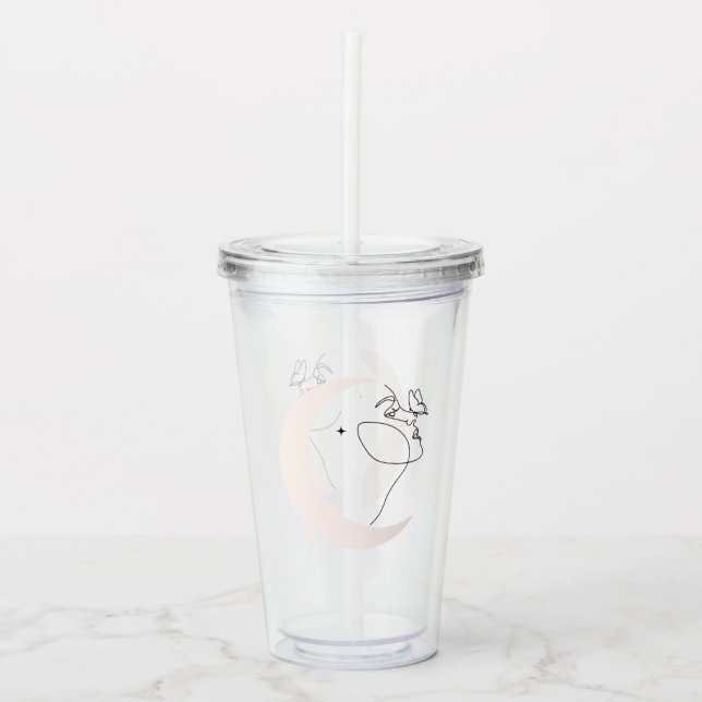 Kvinna Take Away Mugg (Framsida)