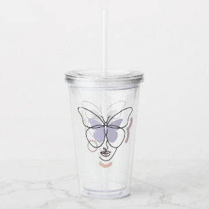 Kvinna Take Away Mugg