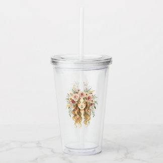 Kvinna Take Away Mugg