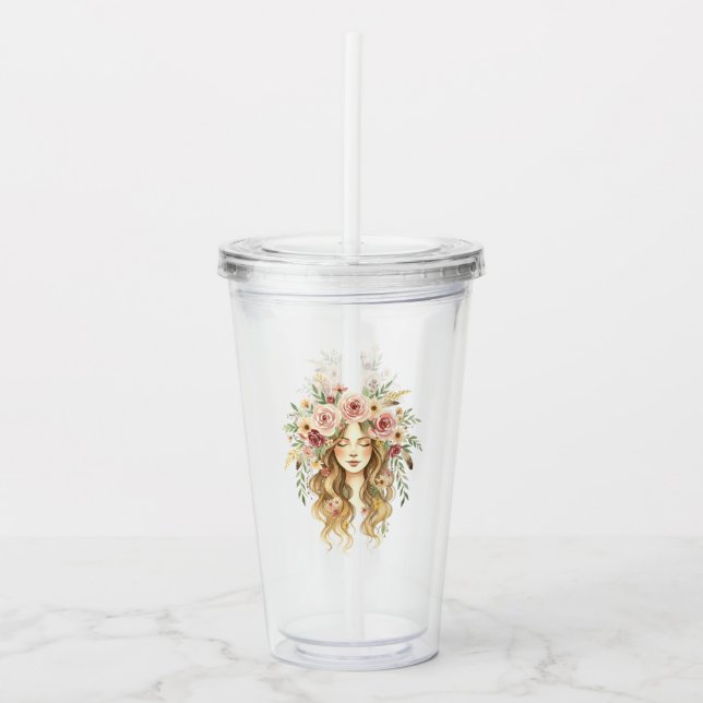 Kvinna Take Away Mugg (Framsida)